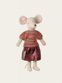 Ubranko dla myszki Maileg Mum - Skirt and knitted blouse