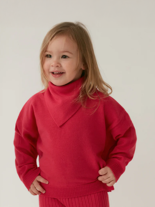 Sweter merino Everyday Kids Rasberry Pink