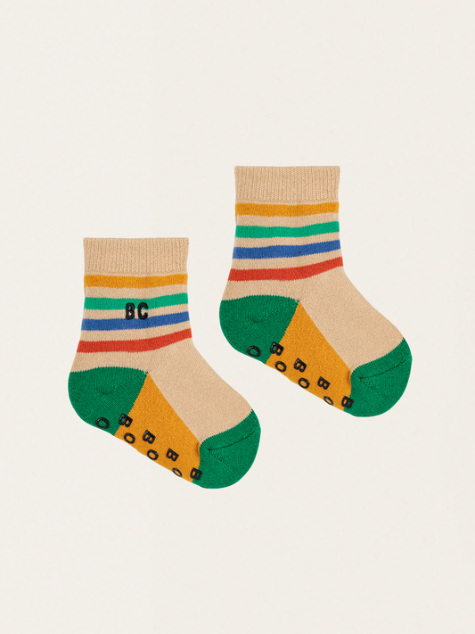 Bawełniane skarpetki antypoślizgowe Baby