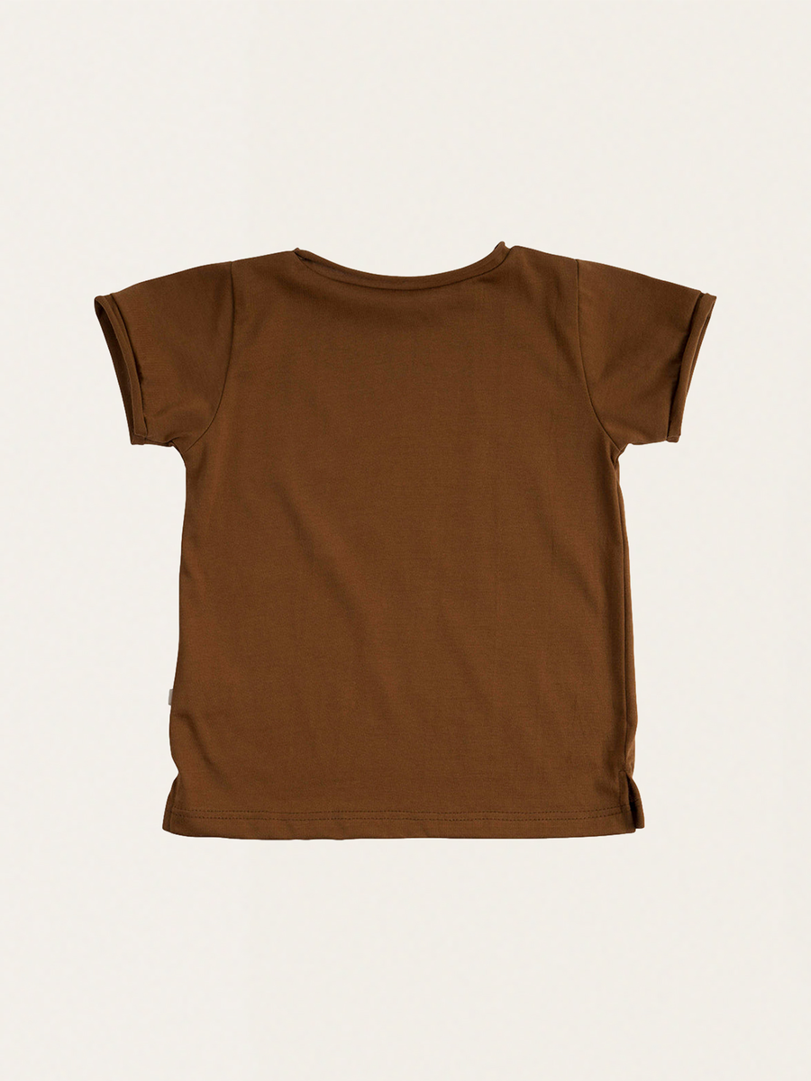 Luźny T-shirt z organicznej bawełny - 18/24M Amber