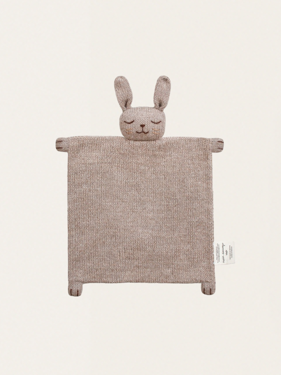 Przytulanka z wełny Baby Alpaca Bunny Oat