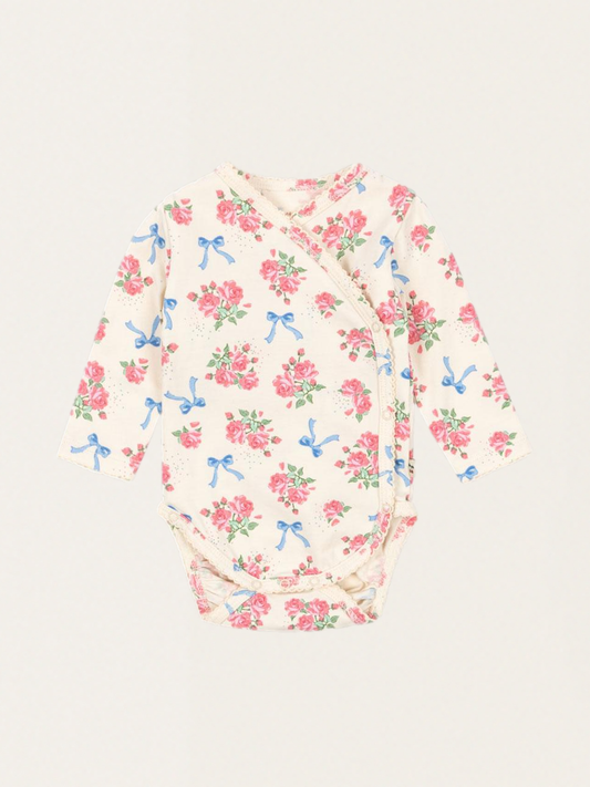 Bawełniane body kopertowe Bella Rosita