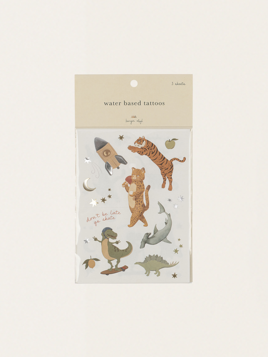 Zmywalne tatuaże dla dzieci 30 szt.