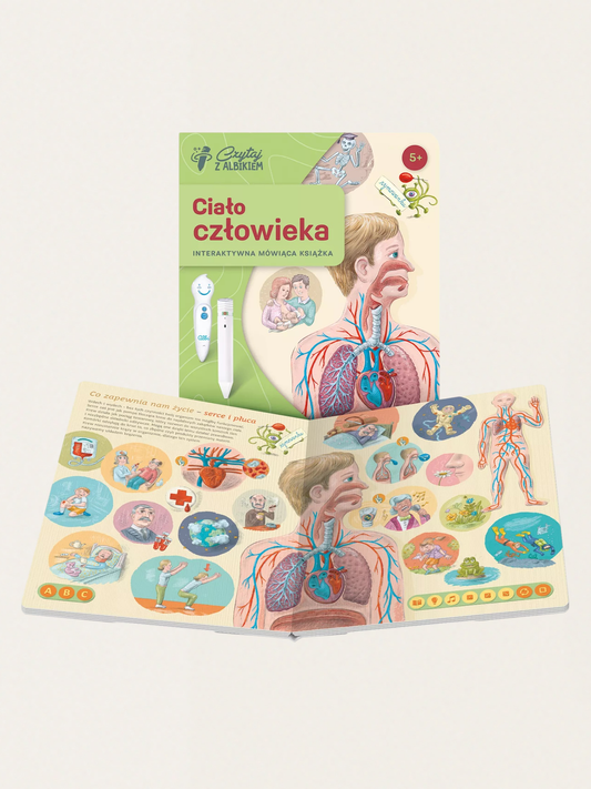 Zestaw Czytaj z Albikiem - Ciało człowieka