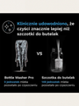 Myjka i sterylizator do butelek Bottle Washer Pro Black