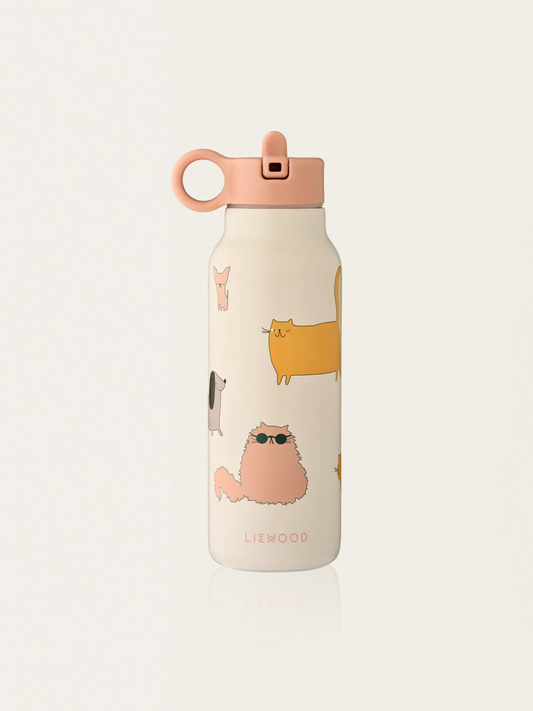 Termobutelka ze stali nierdzewnej Falk 350 ml Cats and Dogs / Sandy