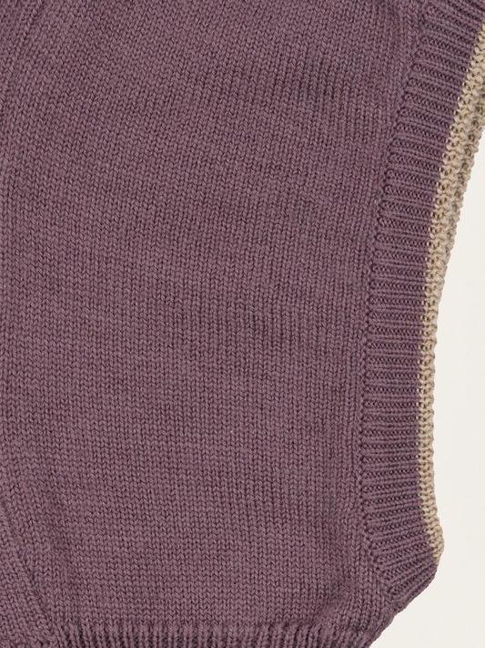 Kominiarka z wełny merino Louli Balaclava HORTENSIA