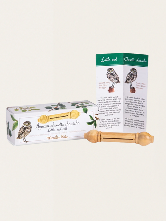 Drewniany wabik na sowy Le Jardin