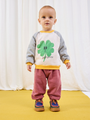 Bawełniany long sleeve Baby Lucky Clover