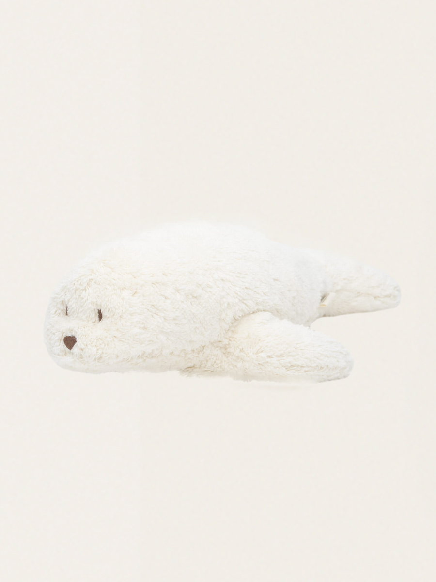 Szumiąca foka Moonie Organic z lampką nocną Polar