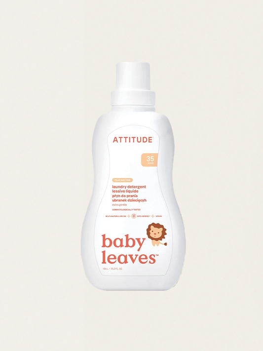 Hipoalergiczny płyn do prania tkanin dziecięcych Baby Leaves™  1L Nektar gruszkowy