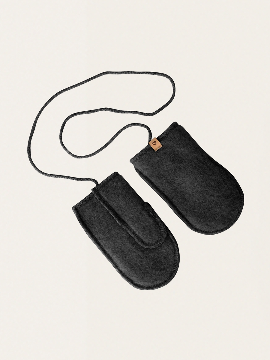 Rękawiczki na sznurku z wełny premium Sierra