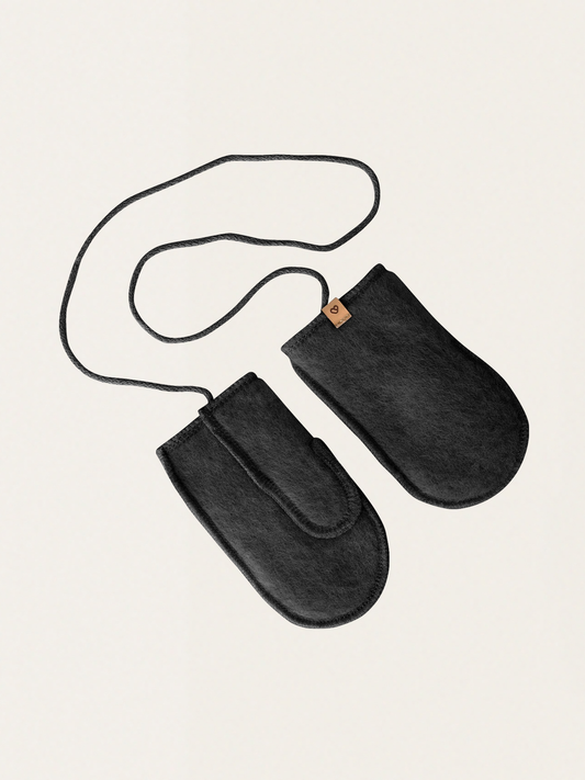 Rękawiczki na sznurku z wełny premium Sierra