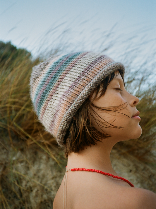 Czapka beanie merino 'Granny'