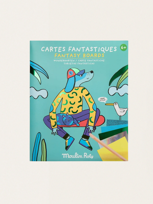 Zestaw z folią transferową Les Loufoques