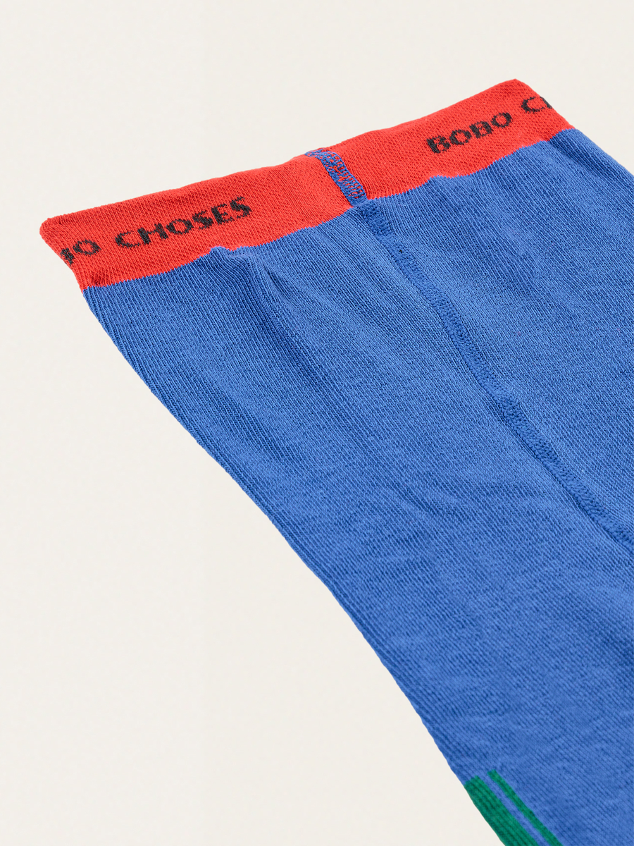 Rajstopy Kids Bobo Choses Color Block Blue