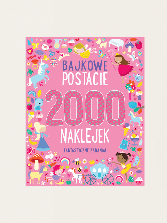 2000 naklejek. Bajkowe postacie