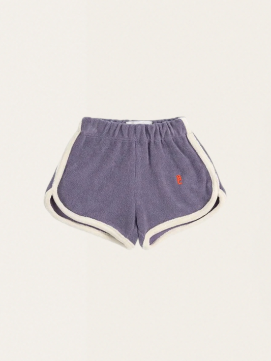 Krótkie bawełniane spodenki z miękkiej frotte Baby Blue