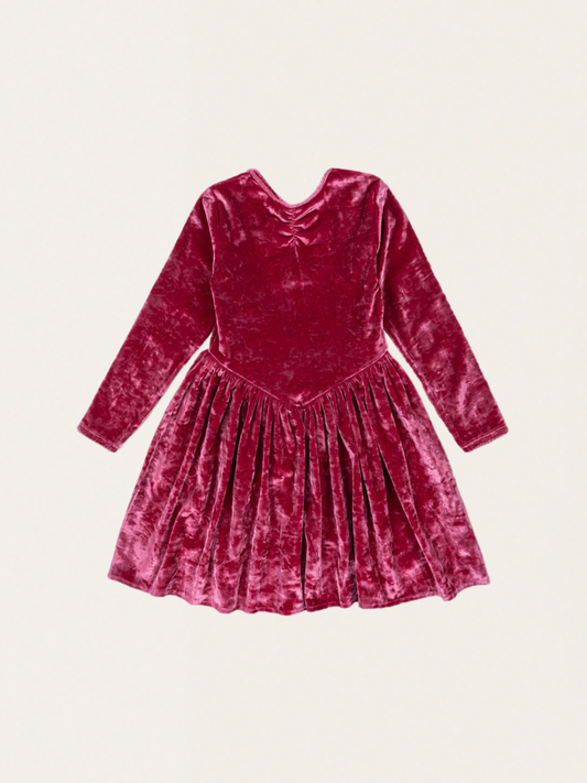 Sukienka welurowa Carlito Dress