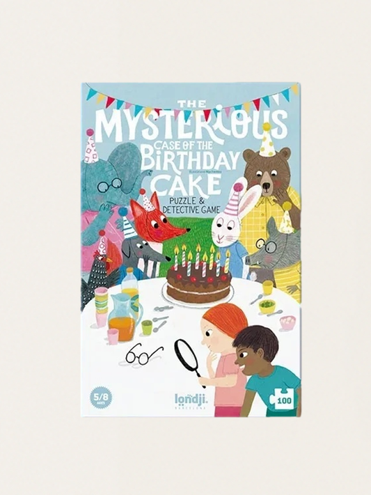Puzzle z grą detektywistyczną Tajemnicza sprawa urodzin