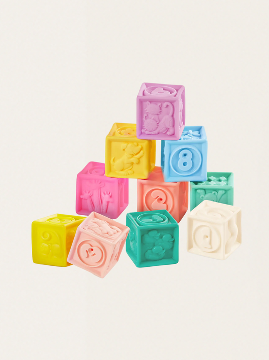 Stackin’ Squishies – miękkie kubeczki i klocki sensoryczne 2w1