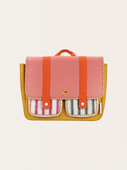 Plecak tornister Wonders coral pink + submarine yellow
