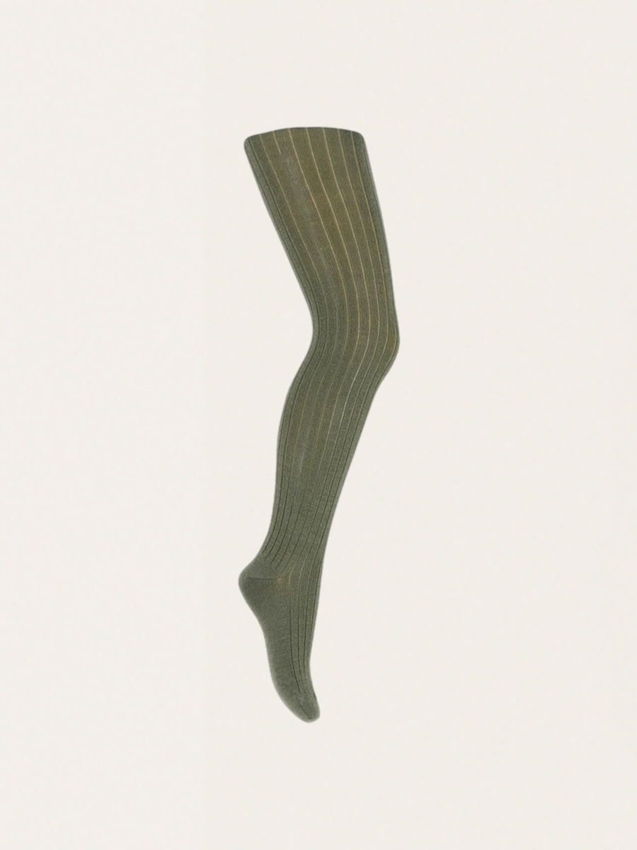 Rajstopy z wełną merino Rib Tights