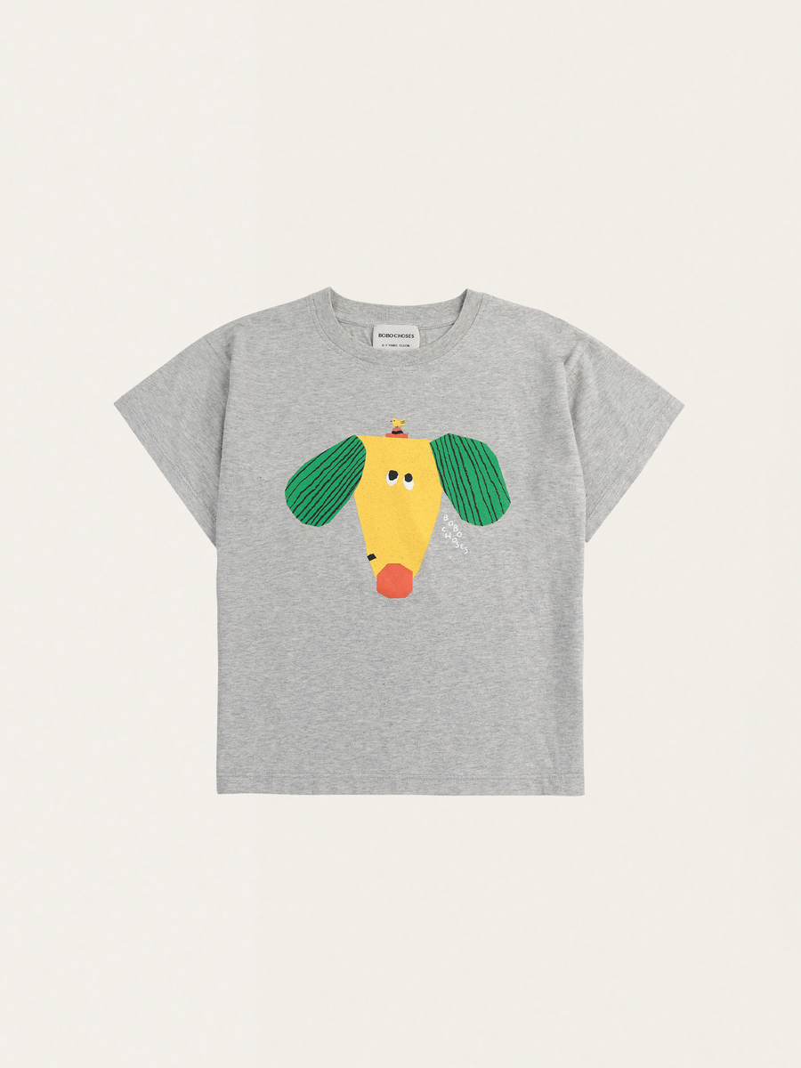 Bawełniany T-shirt Kids Happy Dog