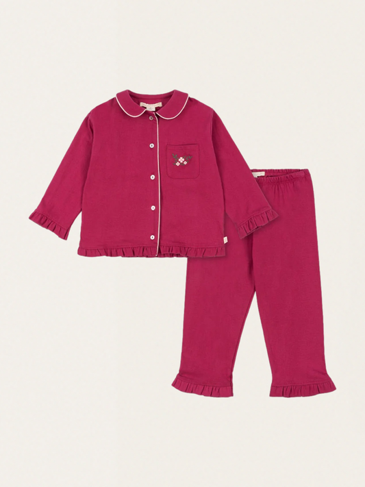 Piżama dwuczęściowa Pio Sangria