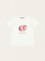 Bawełniany T-shirt z lnem Era Tee