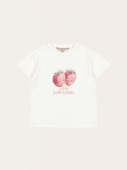 Bawełniany T-shirt z lnem Era Tee