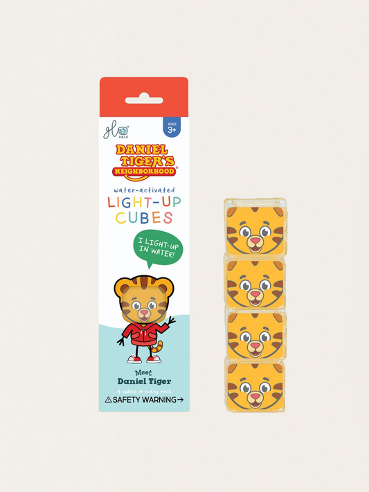 Kostki sensoryczne świecące w wodzie Tygrysek Daniel