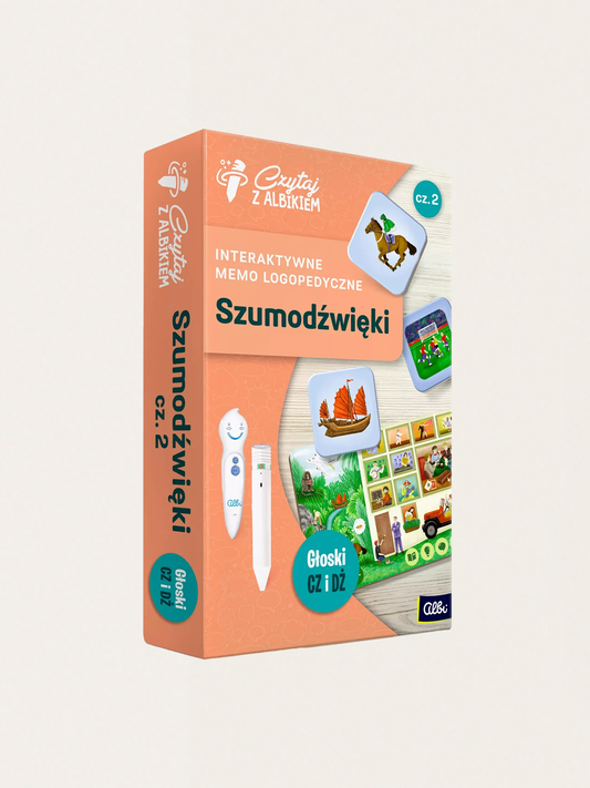 Memo logopedyczne Szumodźwięki cz. 2 - Głoski CZ i DŻ