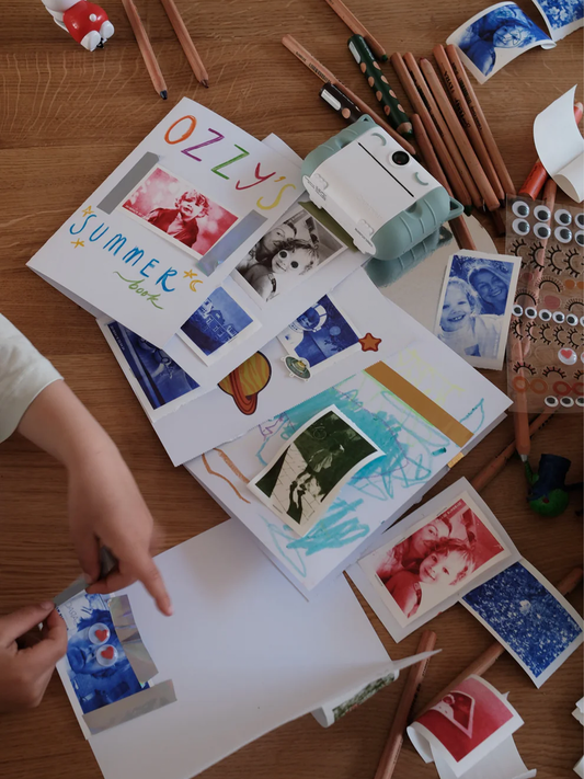 Samoprzylepne kolorowe rolki do aparatu Kidyprint