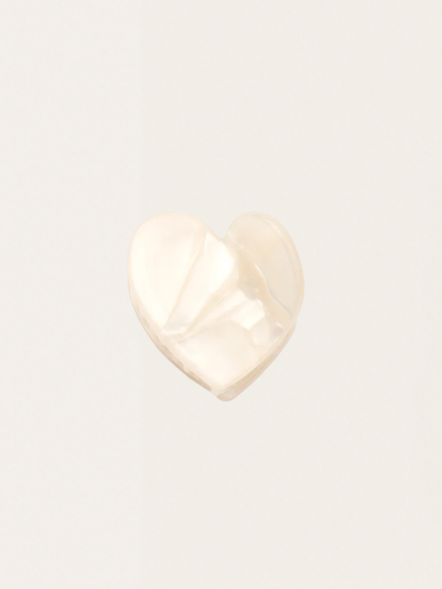 Klamra do włosów Mini Heart White