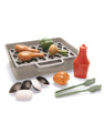 Zestaw do grillowania z bioplastiku
