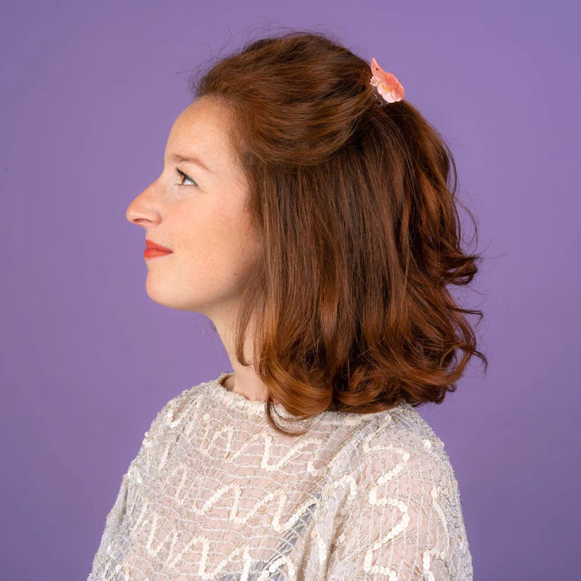 Mini-Garnelen-Haarspange 