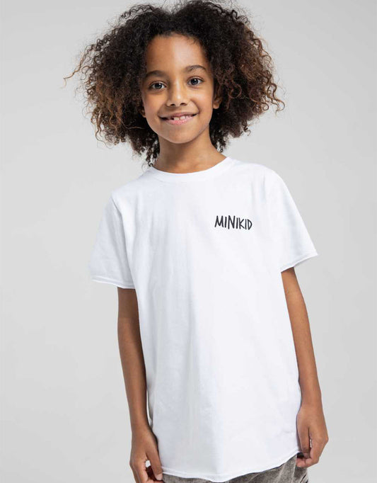 Luźny t-shirt Classics White