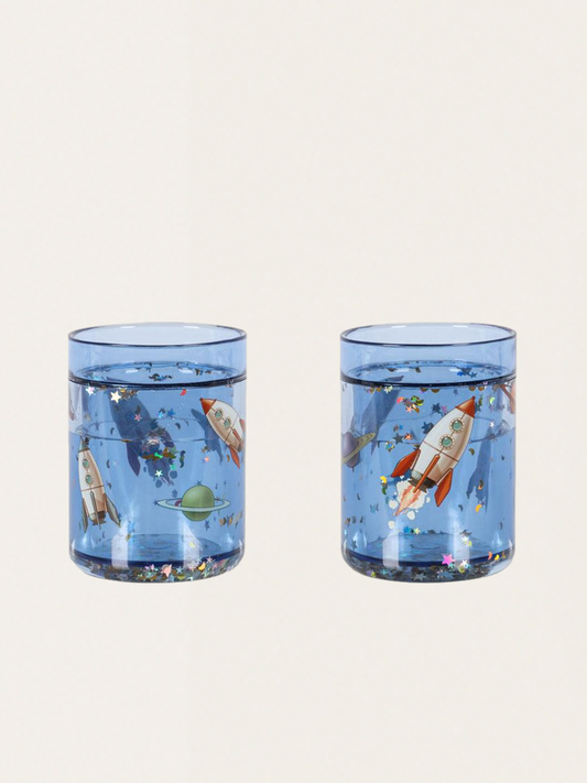 Brokatowe szklanki 2 szt. Outer Space