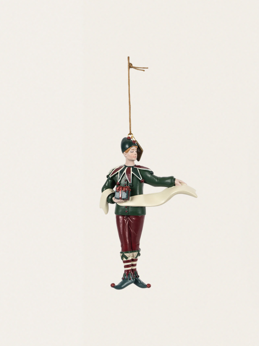 Ceramiczna ozdoba choinkowa Christmas Elf