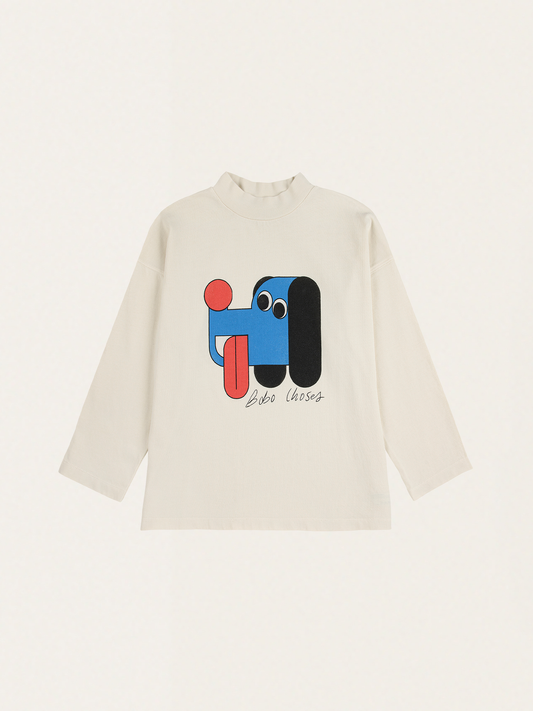Bawełniany long sleeve bottle neck Doggy Mate