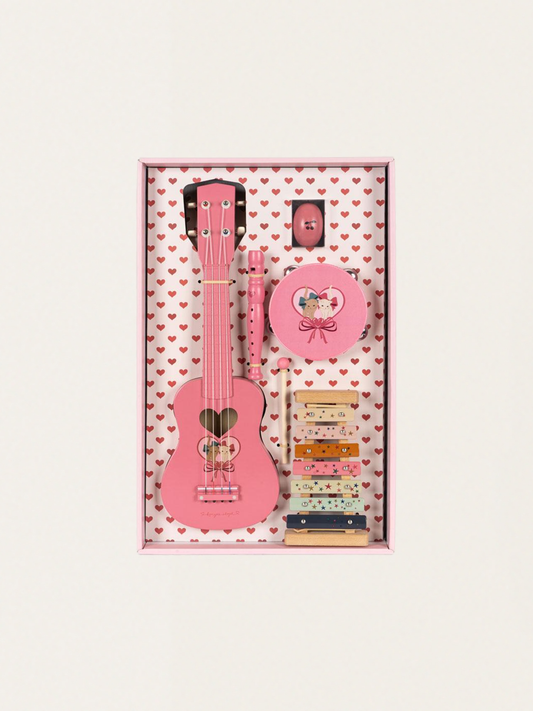 Zestaw drewnianych instrumentów muzycznych All I Wish For