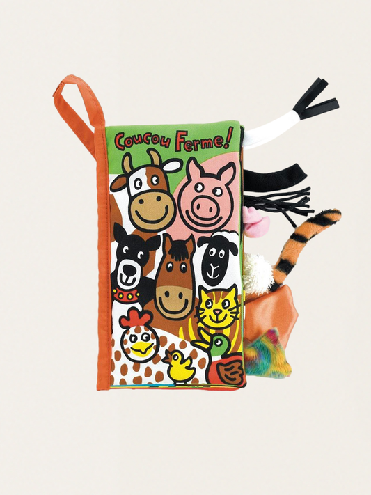 Książeczka sensoryczna z ogonkami