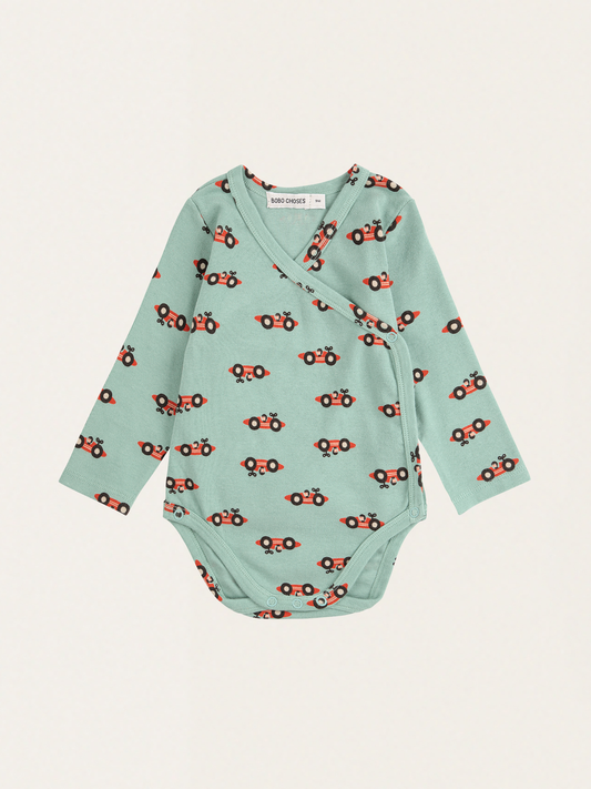 Bawełniane body kopertowe Race Car all over