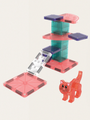 Klocki Magnetyczne Cat Tree 13 elementów