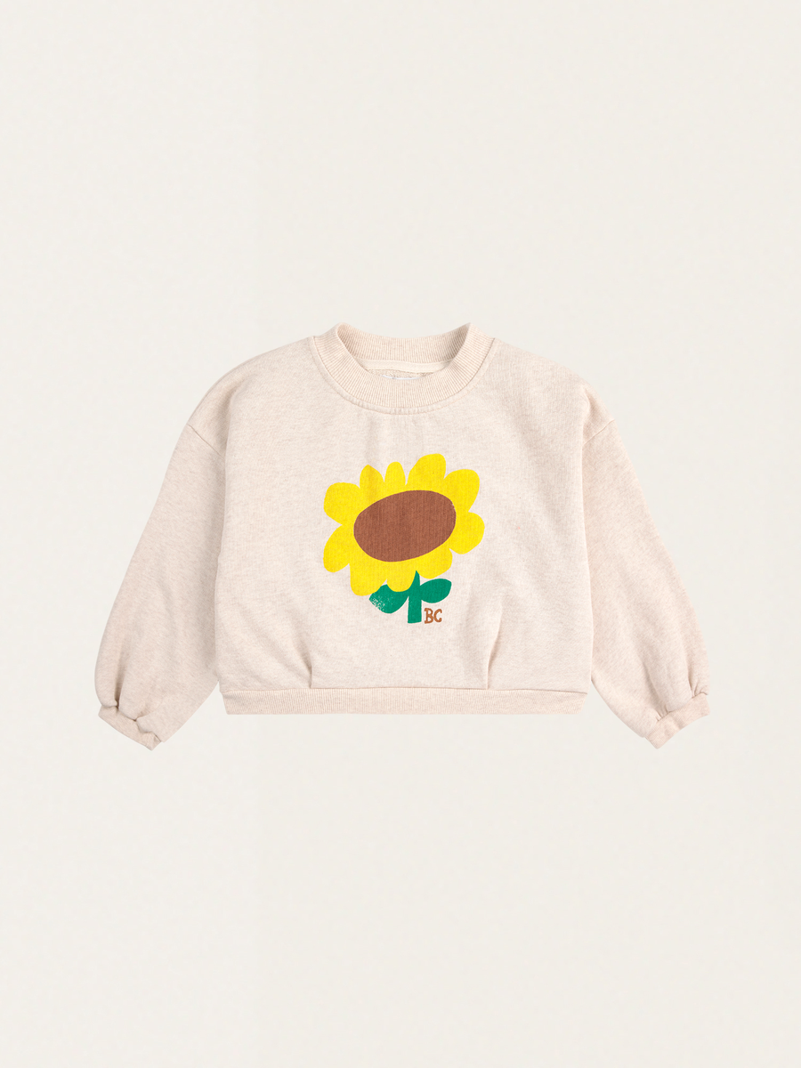 Bawełniana krótka bluza Kids Sunflower