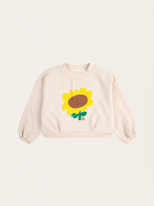 Bawełniana krótka bluza Kids Sunflower