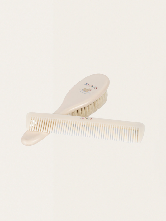 Zestaw do pielęgnacji włosów - szczotka + grzebień