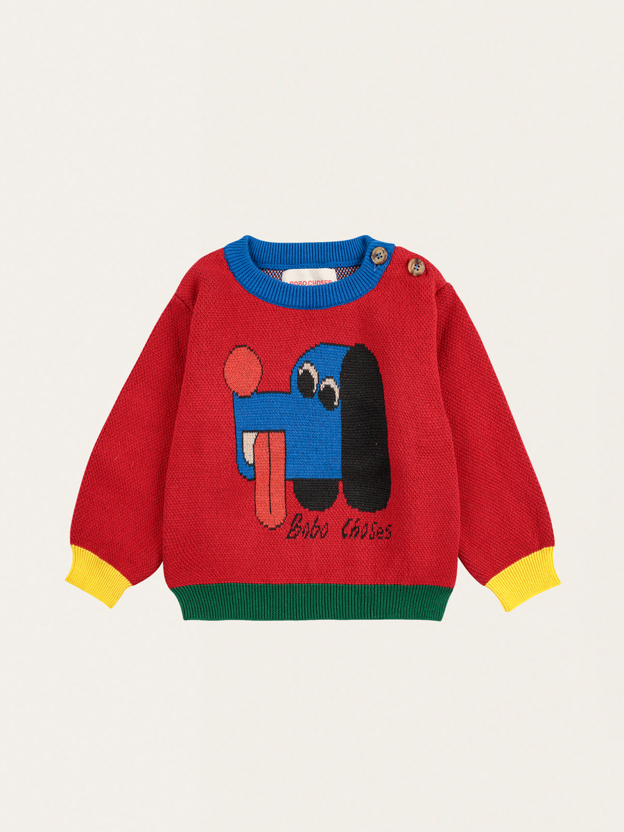 Bawełniany sweterek Baby Doggy Mate