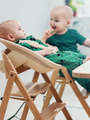Składane krzesełko dębowe do karmienia Kaos Klapp Oak